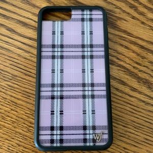 Lavender Plaid iPhone 6+/7+/8+ Plus Wildflower